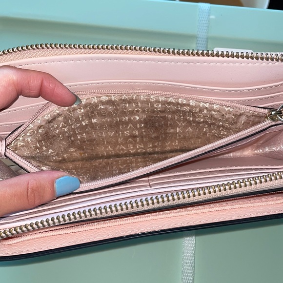 Kate Spade Hand wallet Baby Pink With Strap - Picture 5 of 5